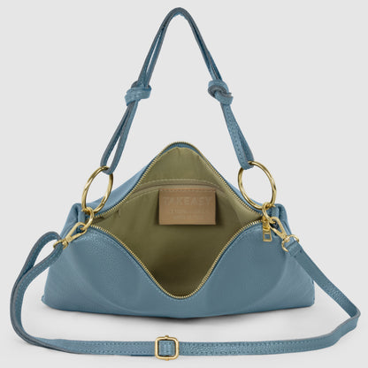 Italian Full-Grain Leather Shoulder Bag | Livorno