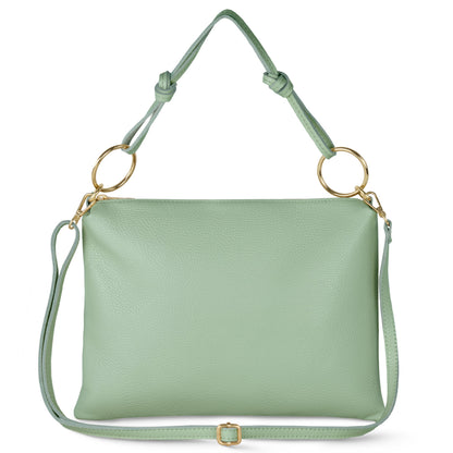 Italian Full-Grain Leather Shoulder Bag | Livorno