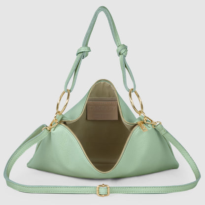 Italian Full-Grain Leather Shoulder Bag | Livorno