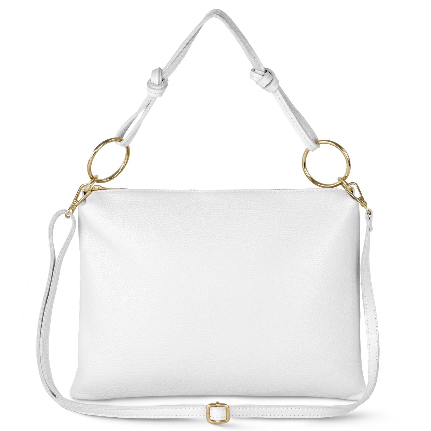 Italian Full-Grain Leather Shoulder Bag | Livorno