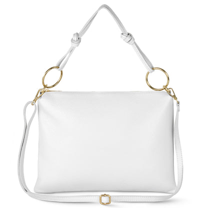 Italian Full-Grain Leather Shoulder Bag | Livorno
