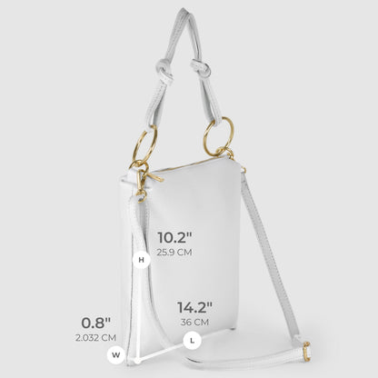 Italian Full-Grain Leather Shoulder Bag | Livorno
