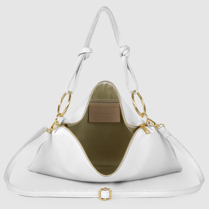 Italian Full-Grain Leather Shoulder Bag | Livorno