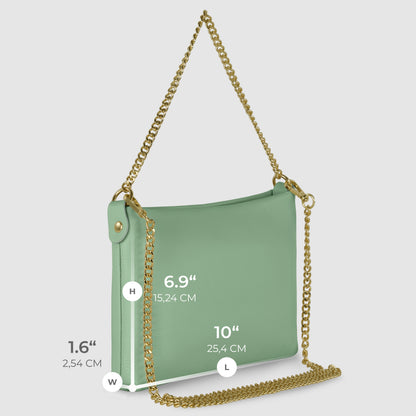 Italian Full-Grain Leather Crossbody Bag | Mantova