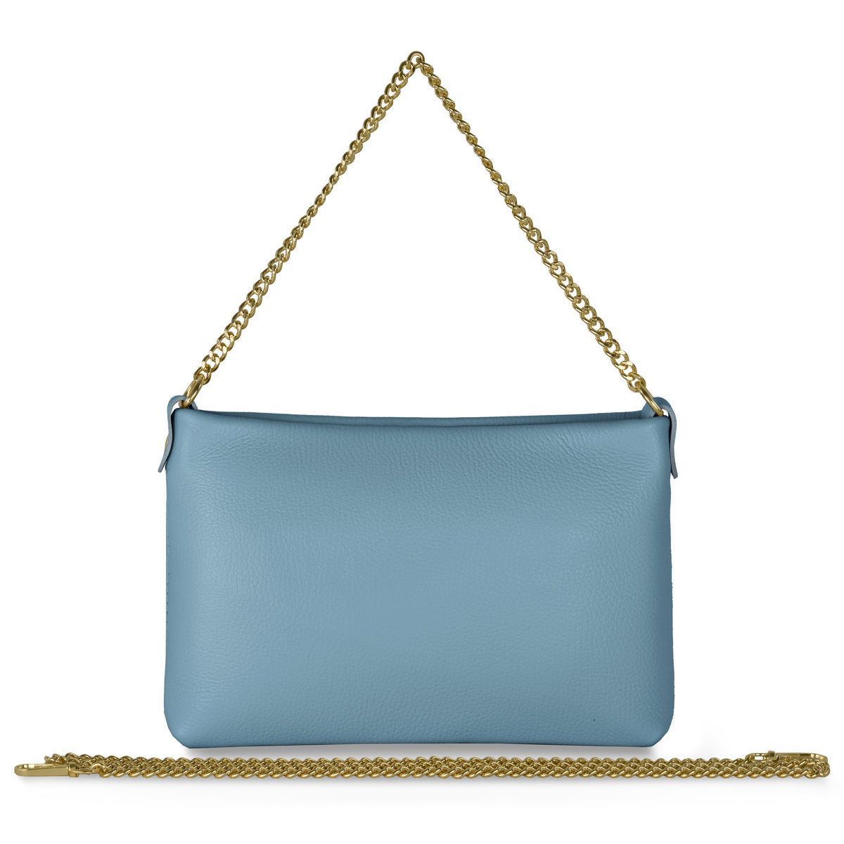 Bolso cruzado italiano de cuero de plena flor | Mantova