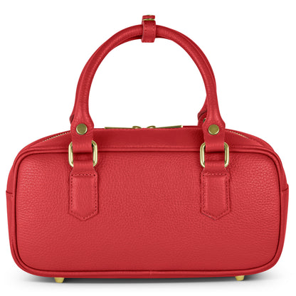 Italian Full-Grain Leather Top-Handle Bag | Venezia
