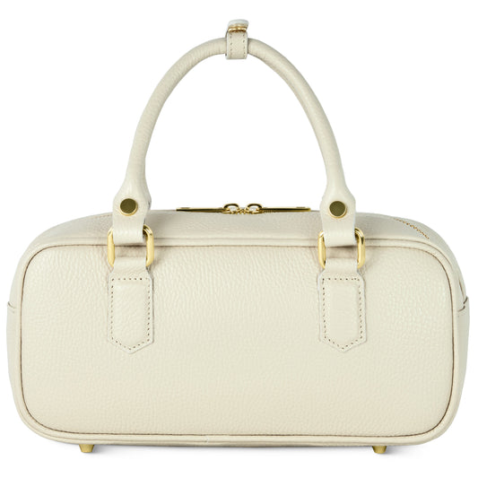 Italian Full-Grain Leather Top-Handle Bag | Venezia
