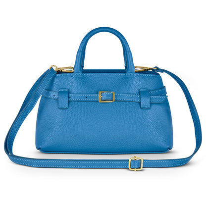 Italian Full-Grain Leather Top-Handle Bag | Cervia