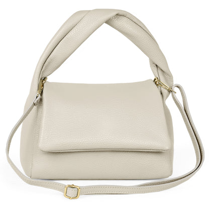 Italian Full-Grain Leather Top-Handle Bag | Perugia