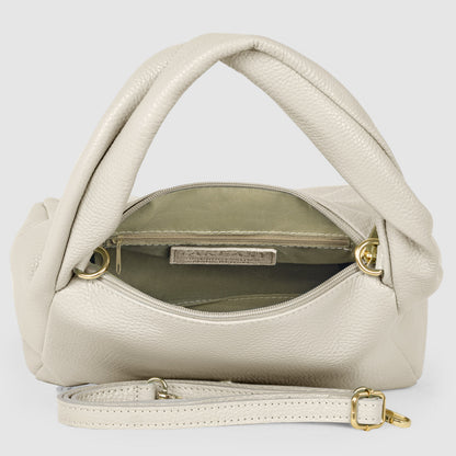 Italian Full-Grain Leather Top-Handle Bag | Perugia
