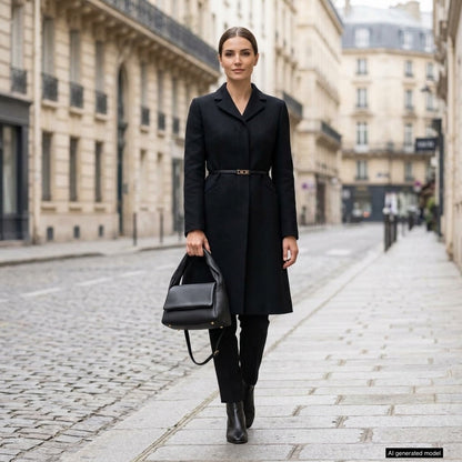 Italian Full-Grain Leather Top-Handle Bag | Perugia