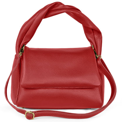 Italian Full-Grain Leather Top-Handle Bag | Perugia