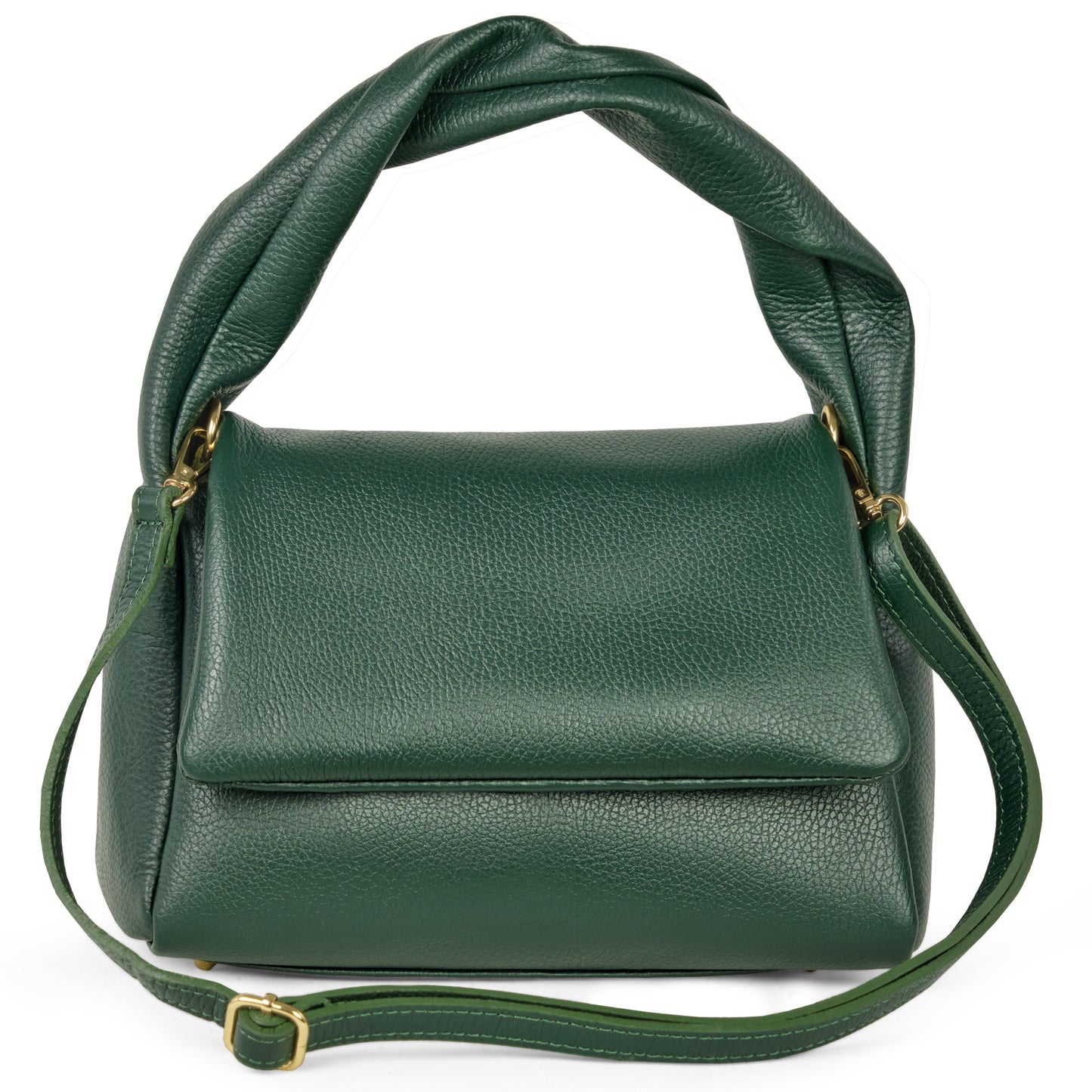 Italian Full-Grain Leather Top-Handle Bag | Perugia