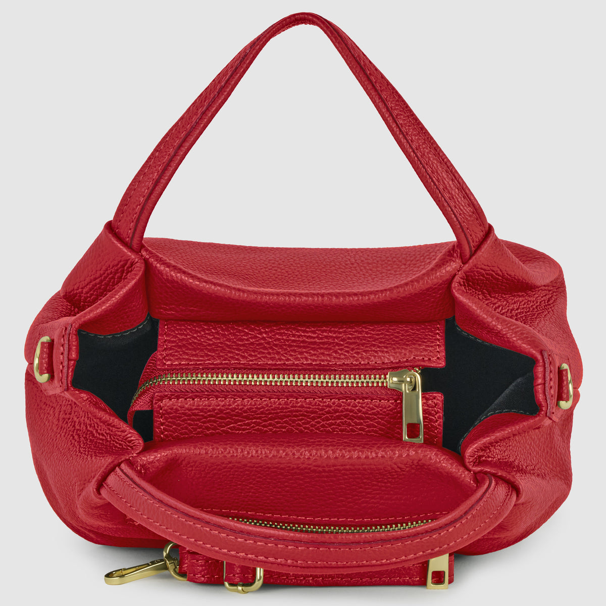 Bolso Tote de Piel Plena Flor Italiana | Lucca