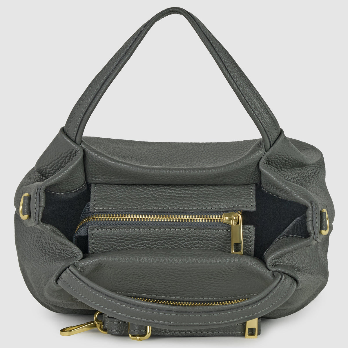 Bolso Tote de Piel Plena Flor Italiana | Lucca