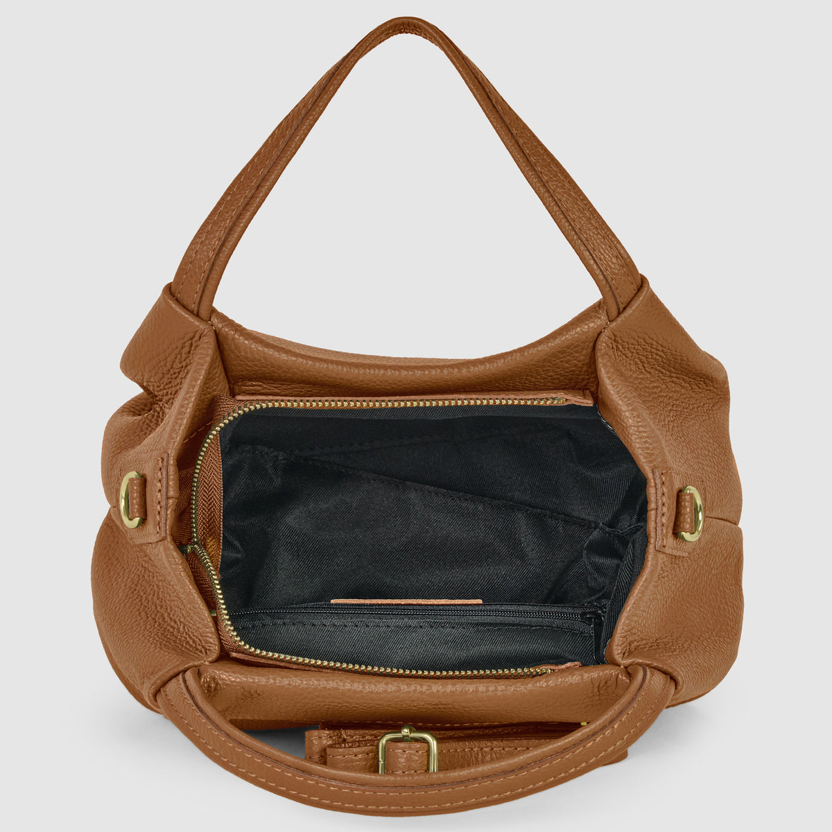 Bolso Tote de Piel Plena Flor Italiana | Lucca