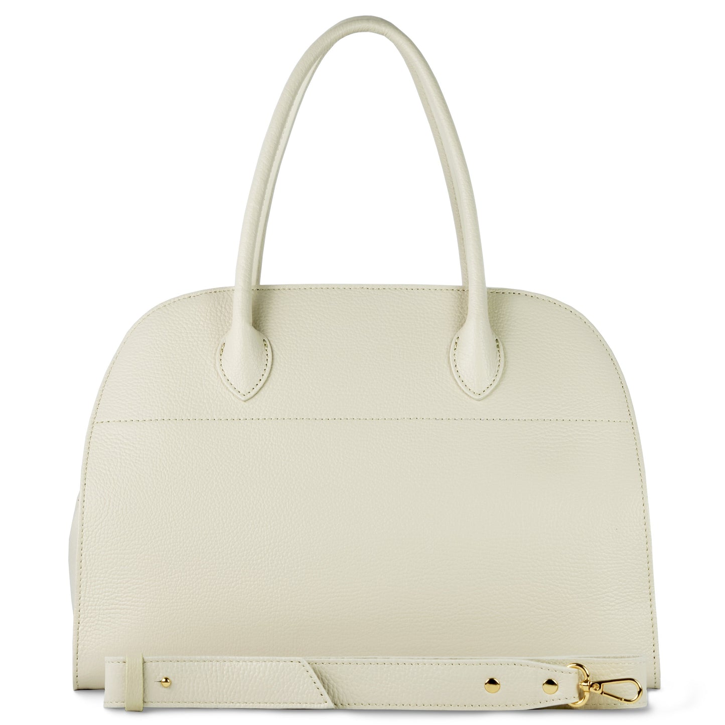 Italian Full-Grain Leather Top-Handle Bag | Asti