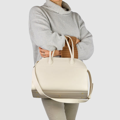 Italian Full-Grain Leather Top-Handle Bag | Asti