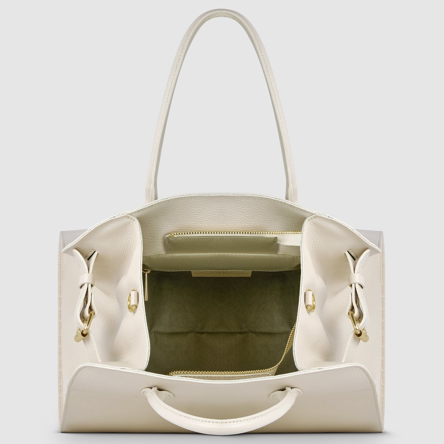 Italian Full-Grain Leather Top-Handle Bag | Asti