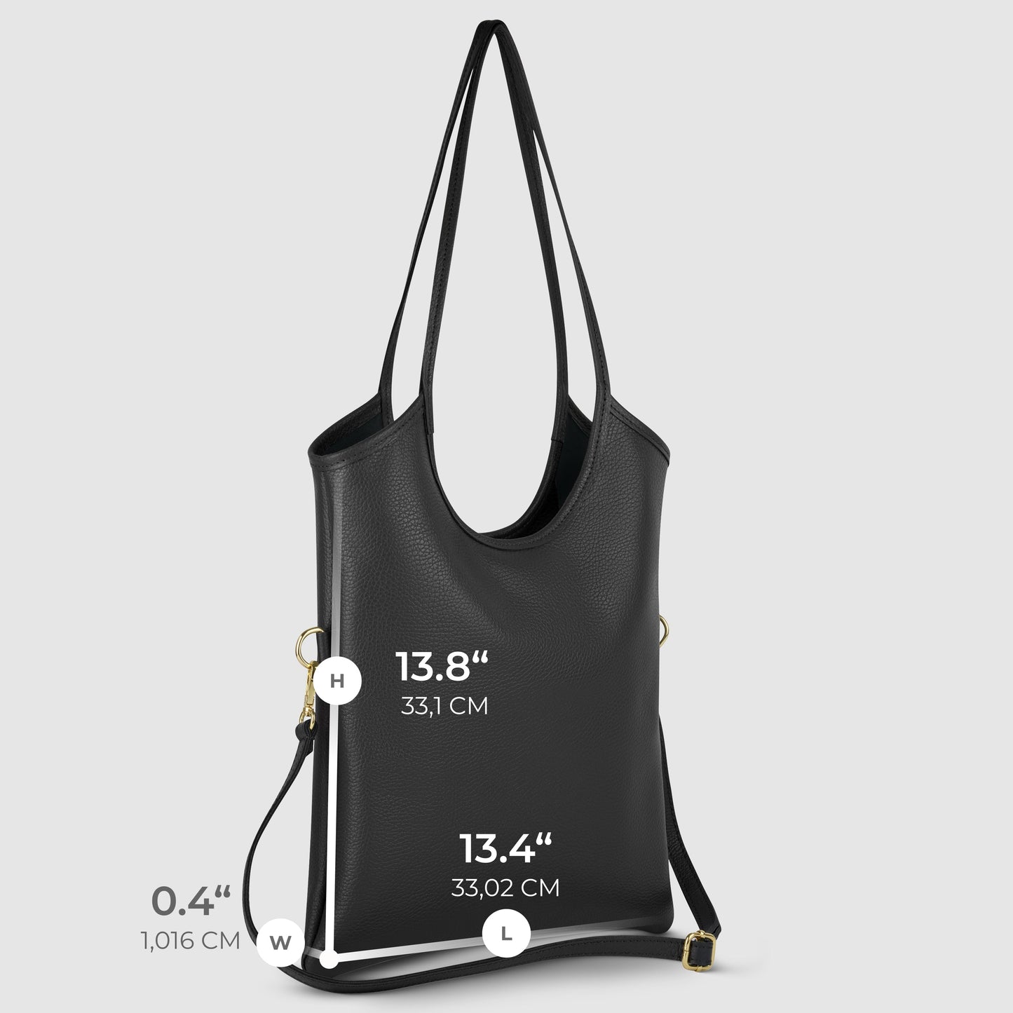 Italian Full-Grain Leather Tote Bag | Matera