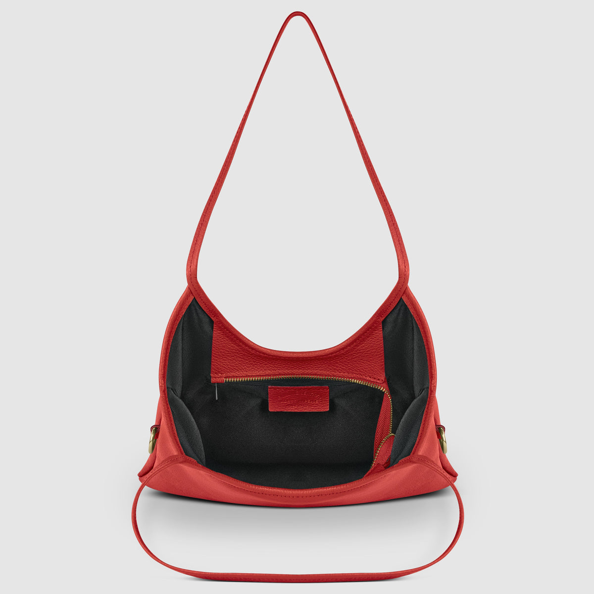 Bolso tote de piel italiana de plena flor | Matera