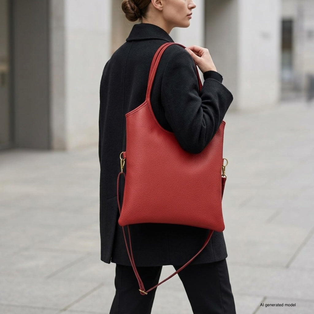 Italian Full-Grain Leather Tote Bag | Matera