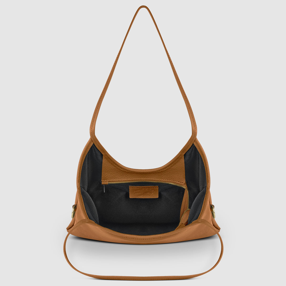 Bolso tote de piel italiana de plena flor | Matera