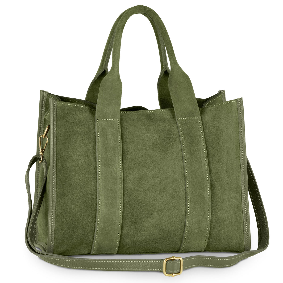 Bolso Tote de Ante Genuino Italiano | Brianza