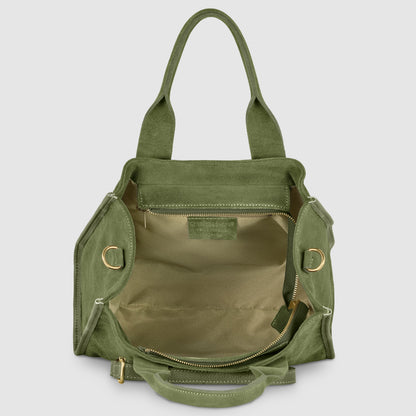 Italian Genuine Suede Tote Bag | Brianza