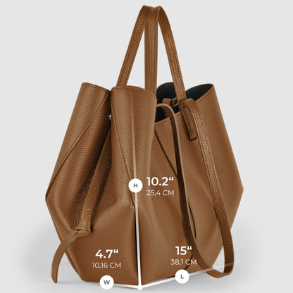 Italian Full-Grain Leather Tote Bag | Piacenza