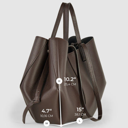 Italian Full-Grain Leather Tote Bag | Piacenza