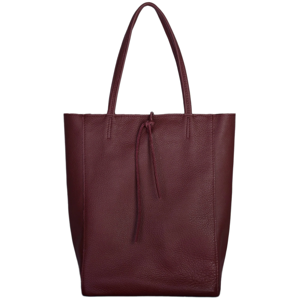 Bolso tote de cuero de grano completo italiano | Florencia