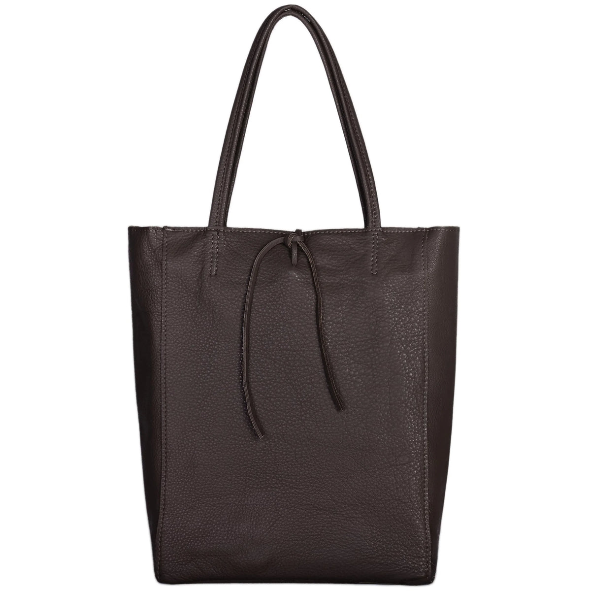 Bolso tote de cuero de grano completo italiano | Florencia