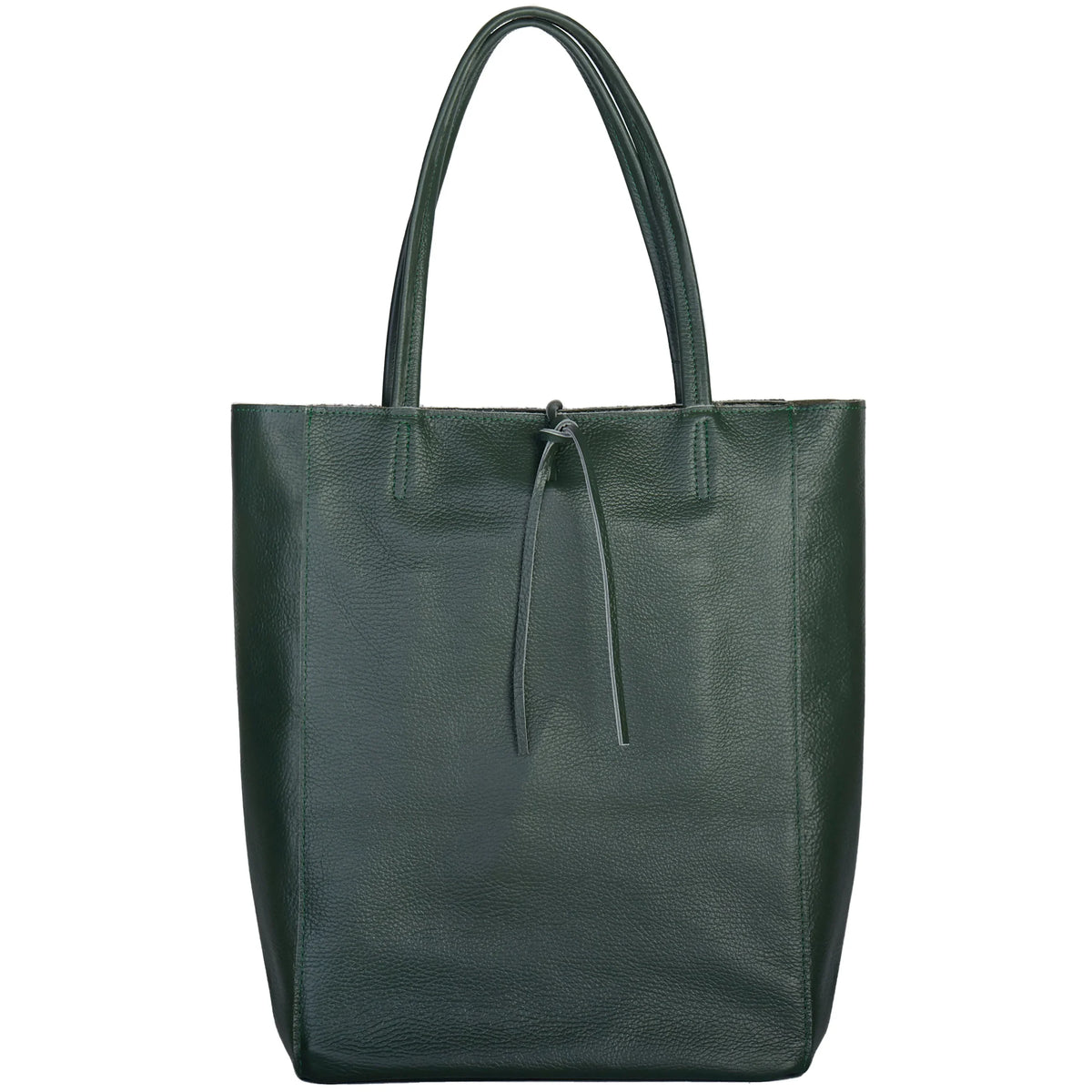 Bolso tote de cuero de grano completo italiano | Florencia