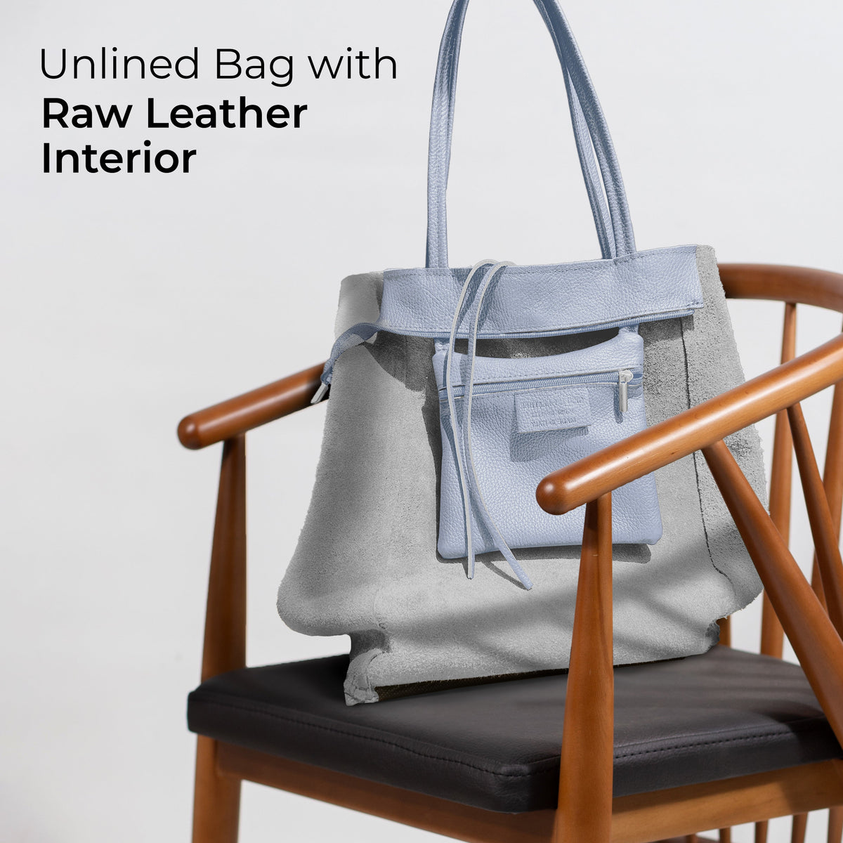 Bolso tote de cuero de grano completo italiano | Florencia