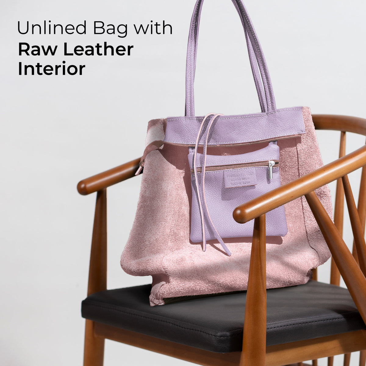 Bolso tote de cuero de grano completo italiano | Florencia