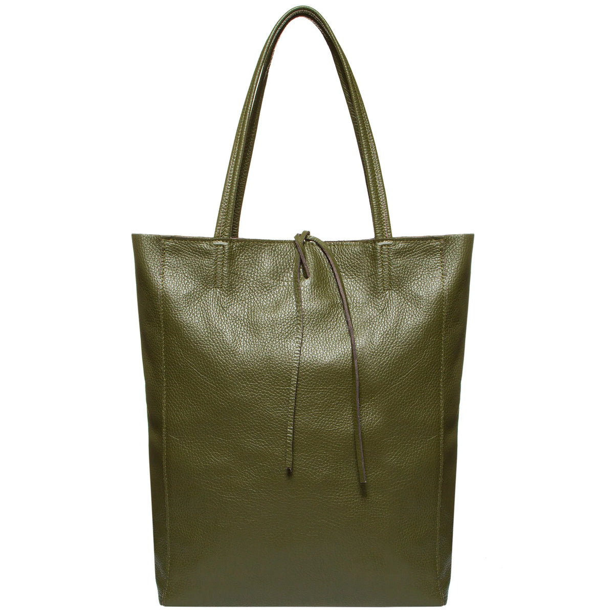 Bolso tote de cuero de grano completo italiano | Florencia