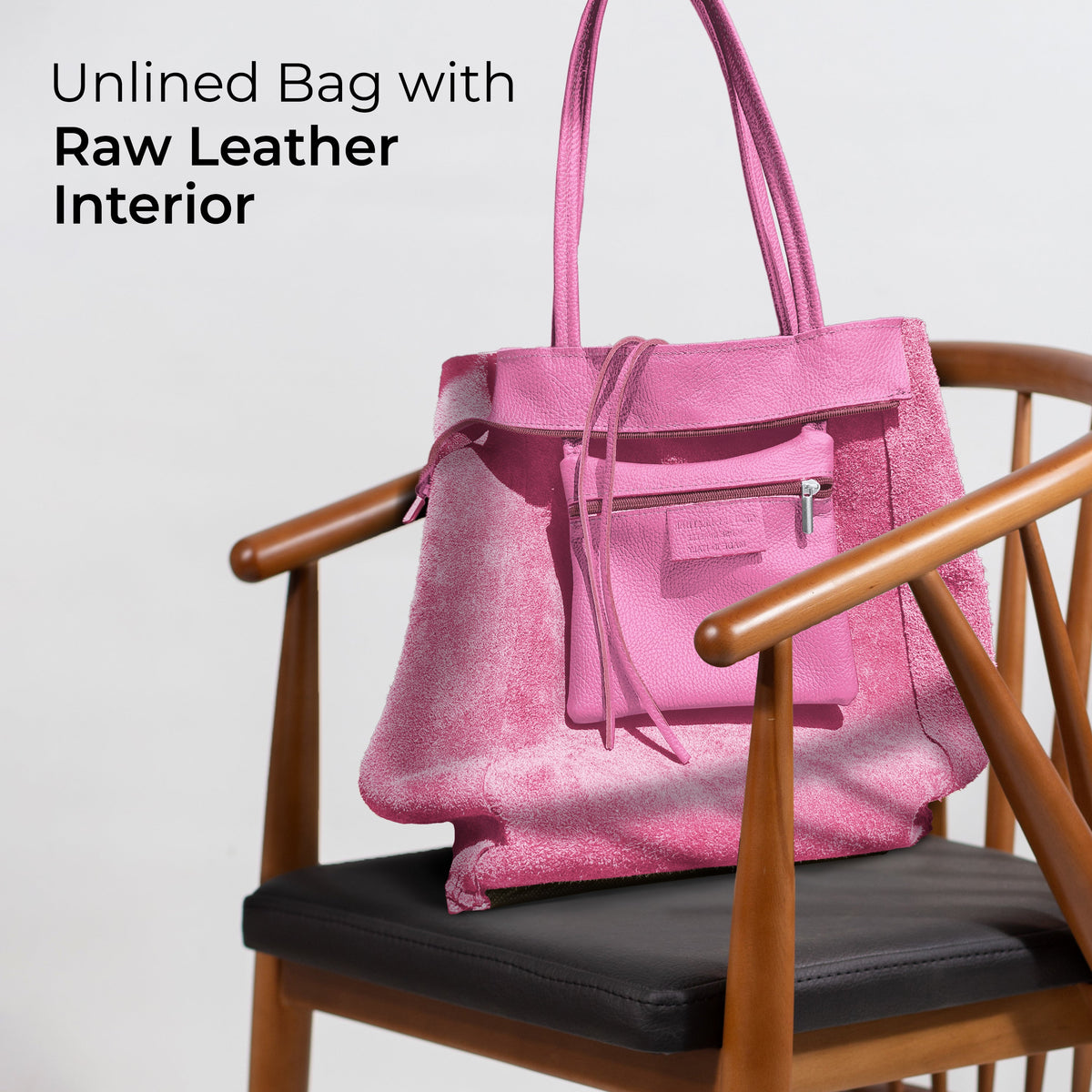 Bolso tote de cuero de grano completo italiano | Florencia