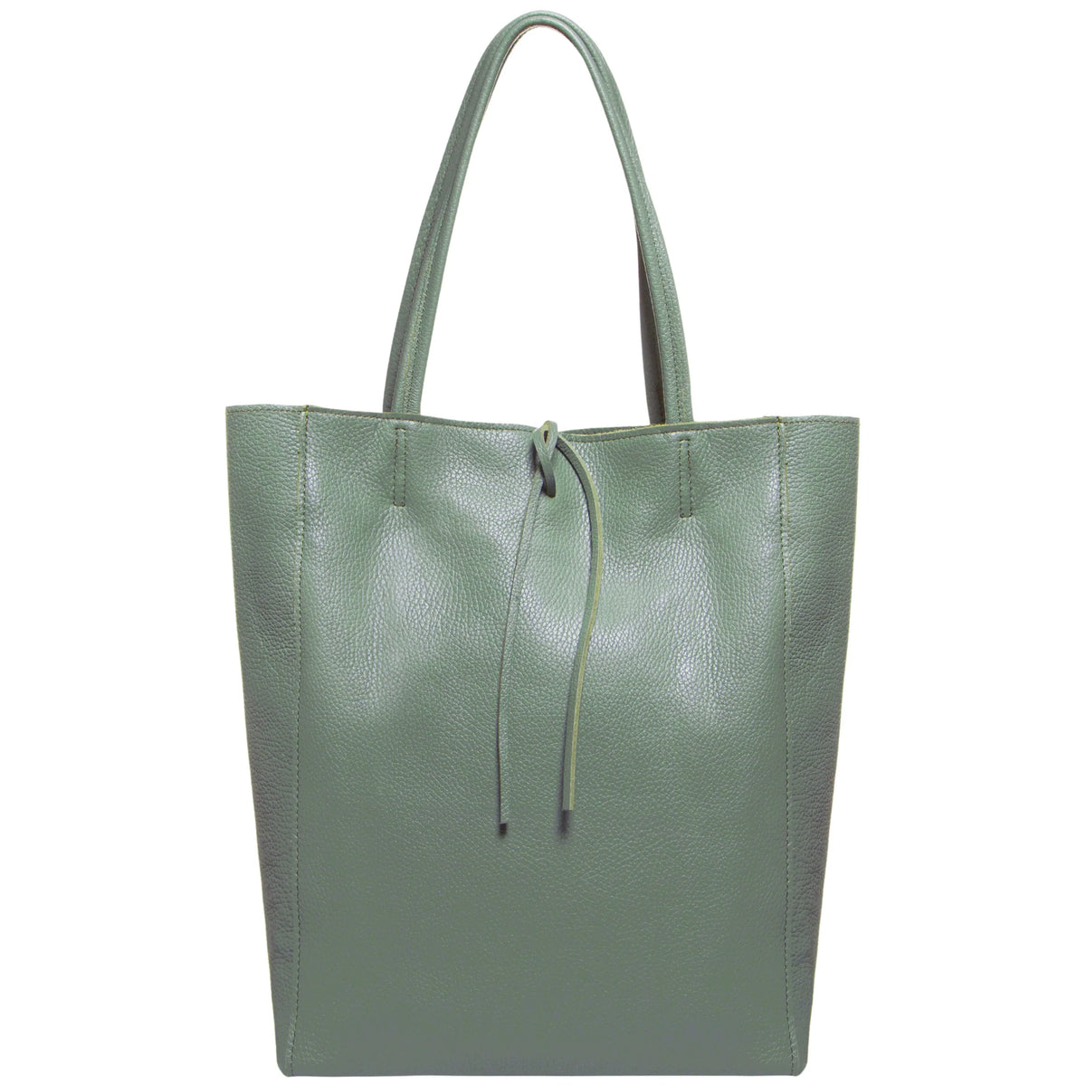 Bolso tote de cuero de grano completo italiano | Florencia