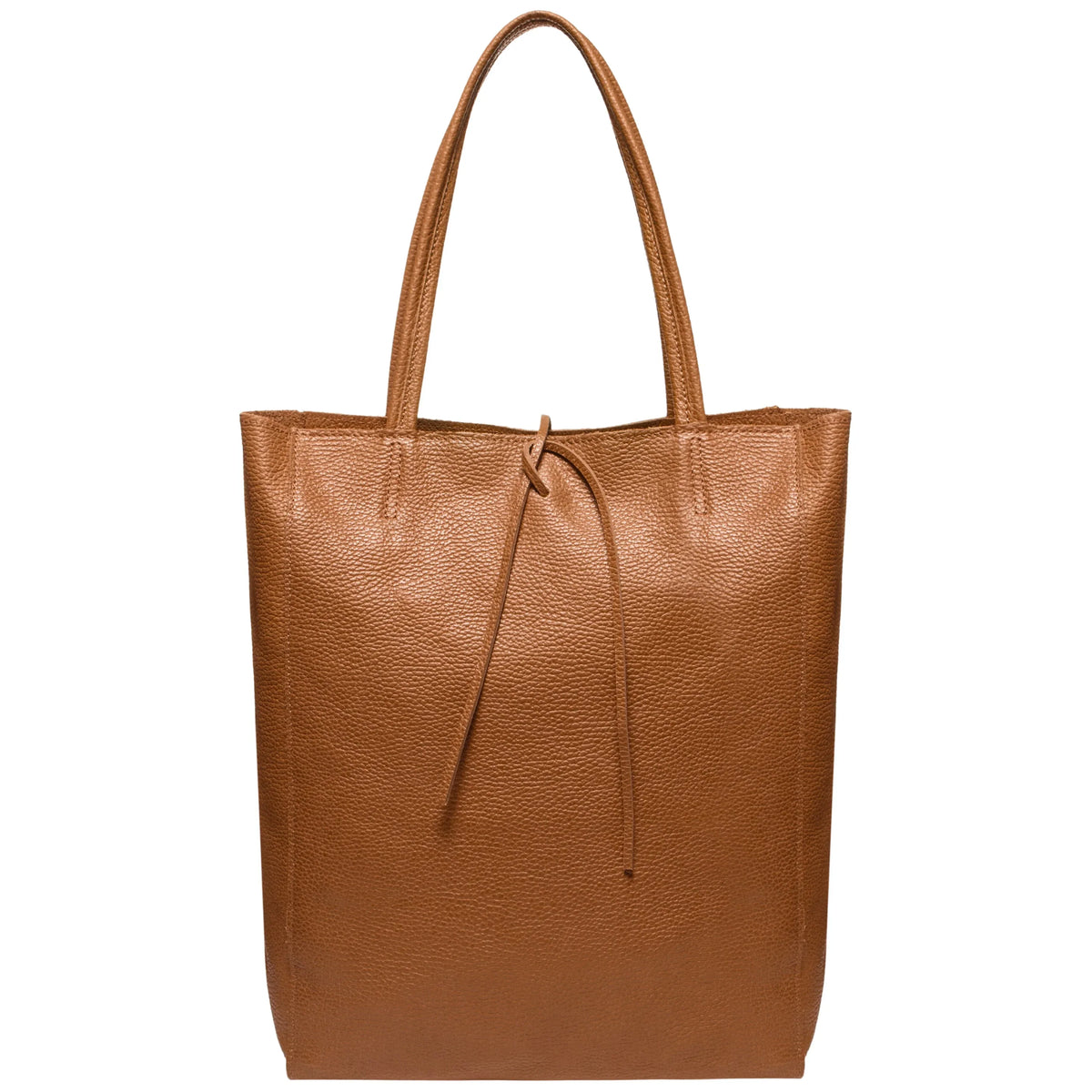 Bolso tote de cuero de grano completo italiano | Florencia
