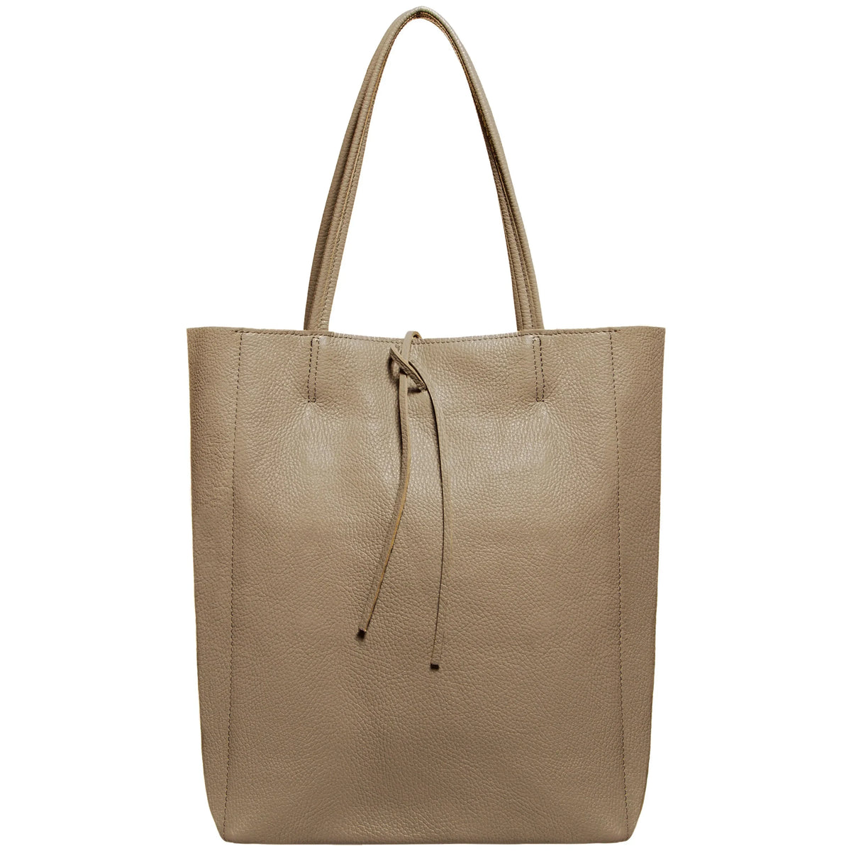 Bolso tote de cuero de grano completo italiano | Florencia