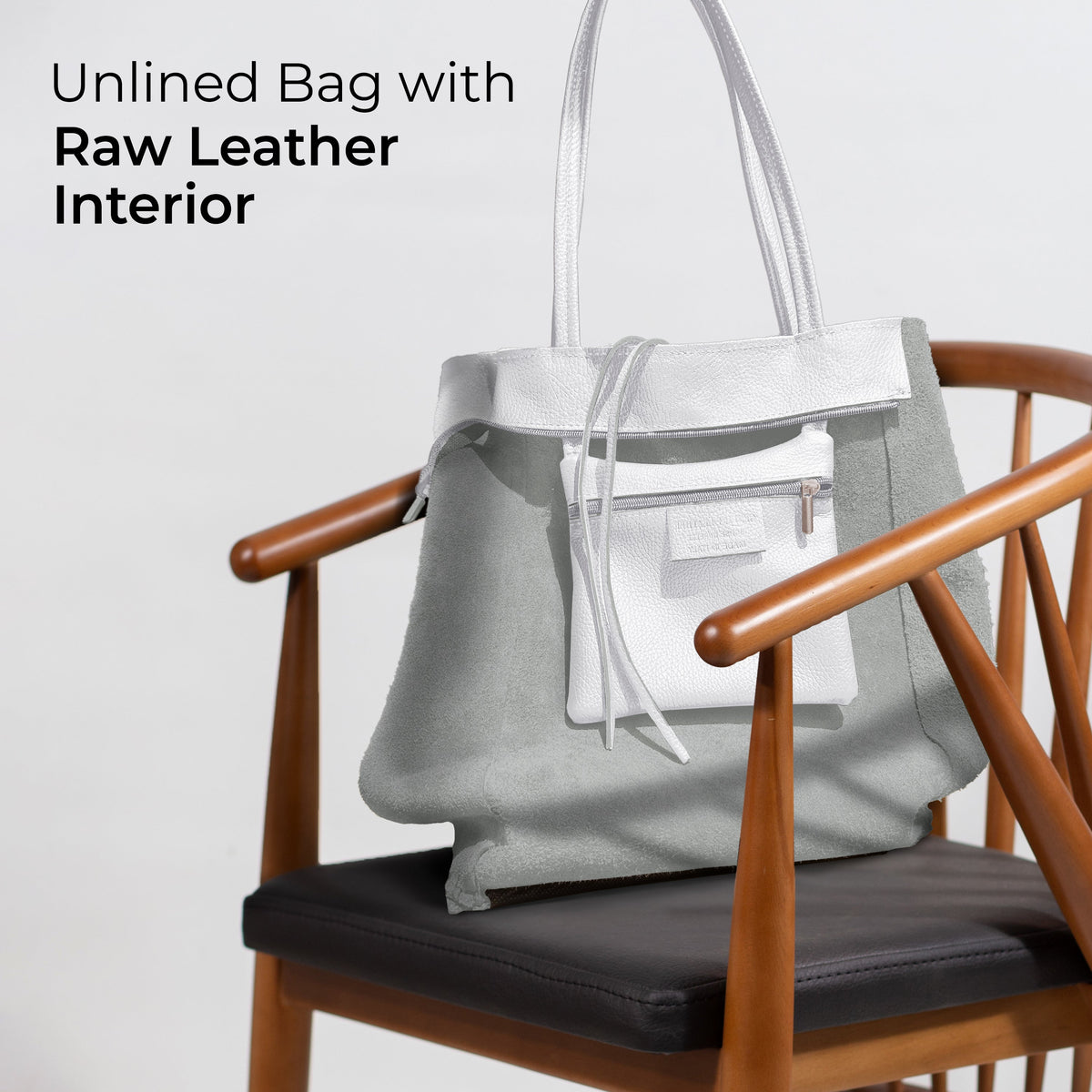 Bolso tote de cuero de grano completo italiano | Florencia