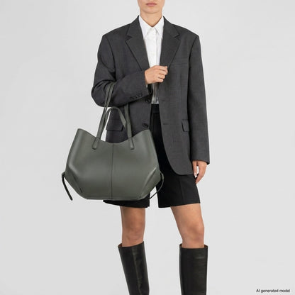 Italian Full-Grain Leather Tote Bag | Piacenza