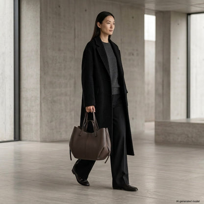 Italian Full-Grain Leather Tote Bag | Piacenza