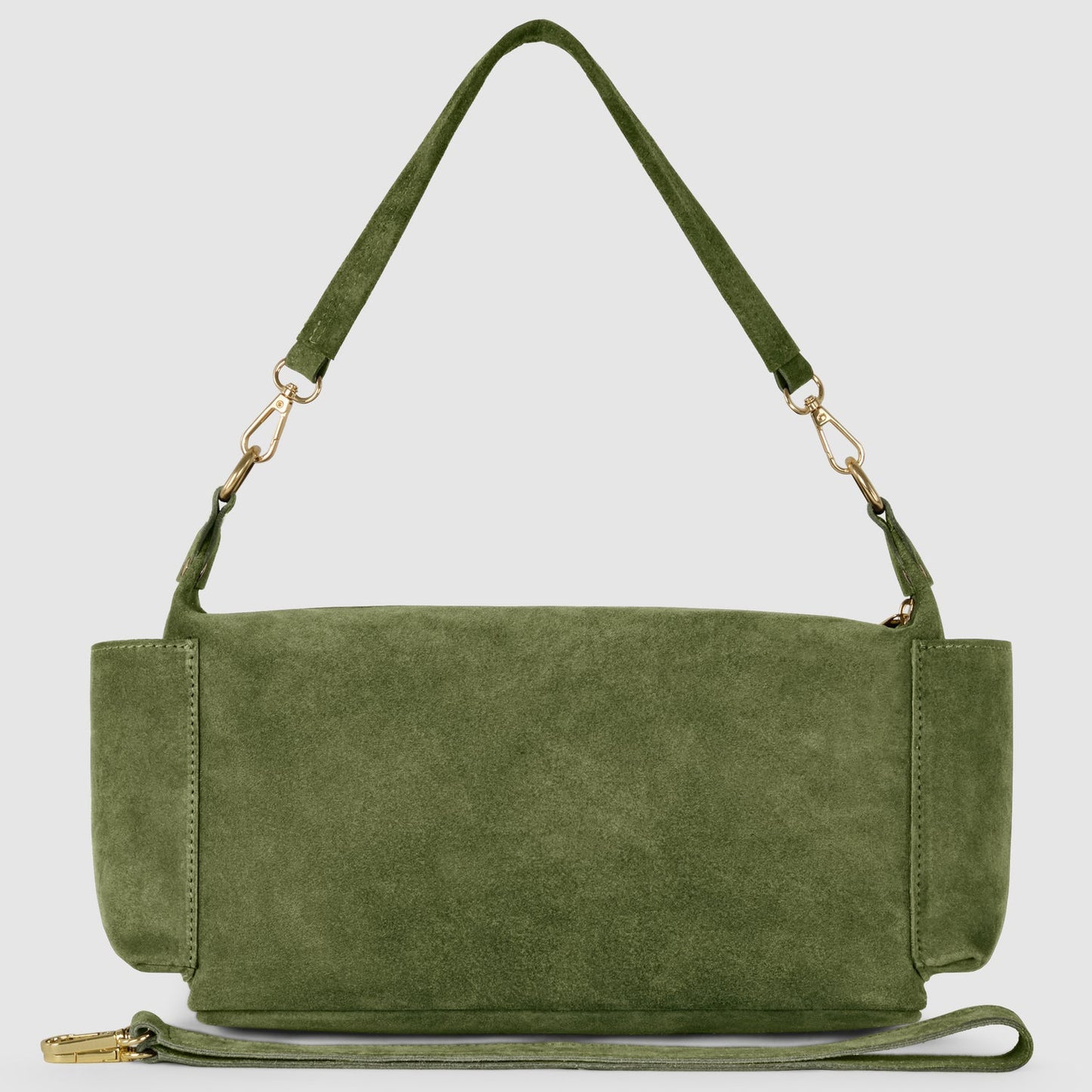 Italian Genuine Suede Shoulder Bag | Sondrio