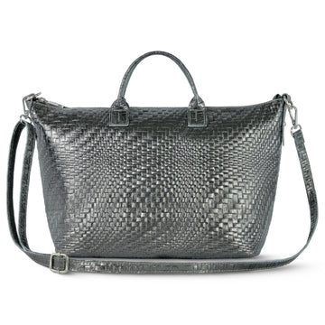 Grid Metallic Anthracite