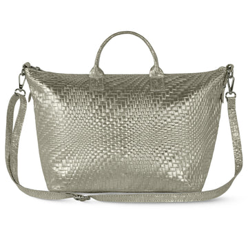 Grid Metallic Champagne
