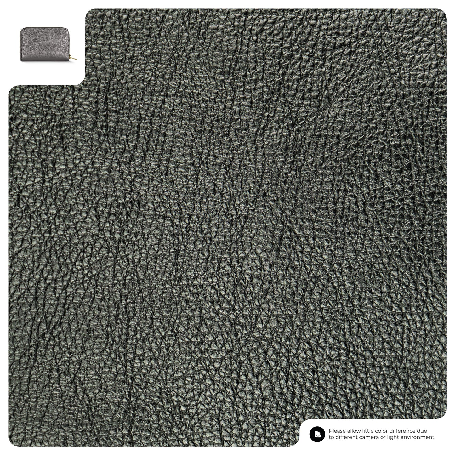 Italian Metallic Full-Grain Leather Wallet | Ancona