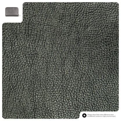 Italian Metallic Full-Grain Leather Wallet | Ancona