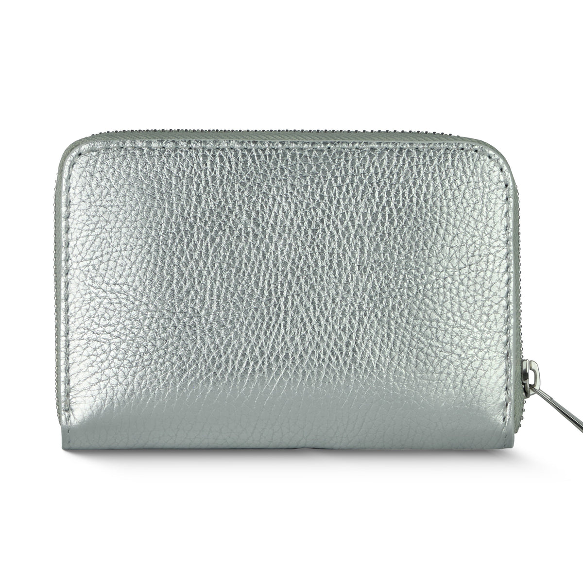 Italian Metallic Full-Grain Leather Wallet | Ancona